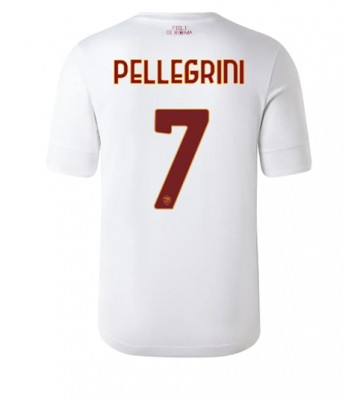 AS Roma Lorenzo Pellegrini #7 Bortedrakt 2022-23 Kortermet